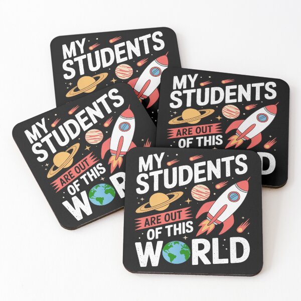 Item preview, Cute Teacher Design My Students Are Out Of This World Space designed and sold by fferomananul.