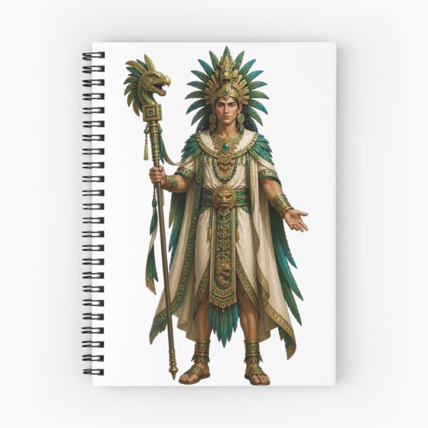 Item preview, Quetzalcoatl Aztec God Feathered Serpent Wind Mythology Design designed and sold by The Dark Files.