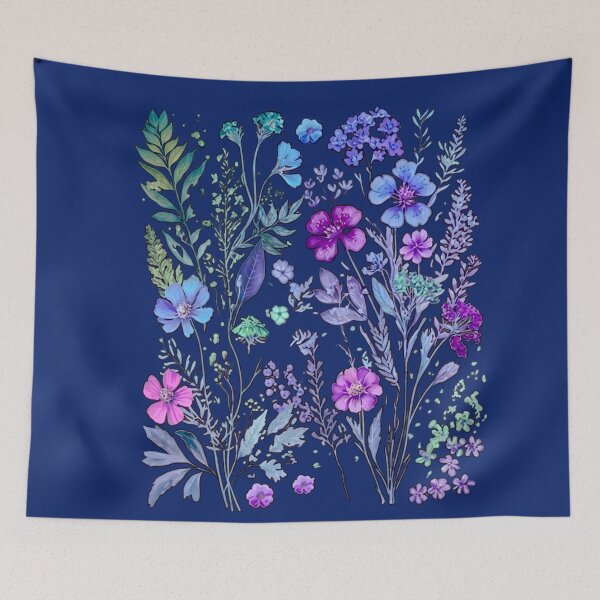 Item preview, Moonlight Bloom: Wildflower Illustration  designed and sold by digitalbob60.