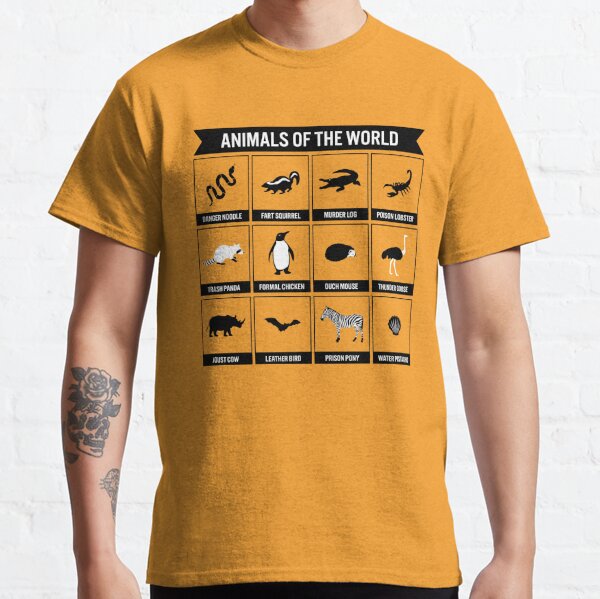 Animals of the World Classic T-Shirt