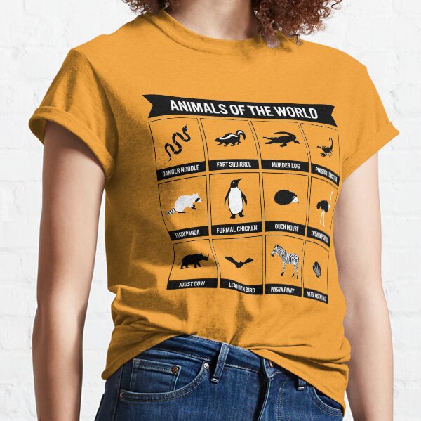Animals of the World Classic T-Shirt