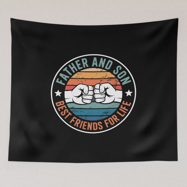 Item preview, Dad and Son Best Friends for Life Fathers Day Dad and Son designed and sold by fferomananul.
