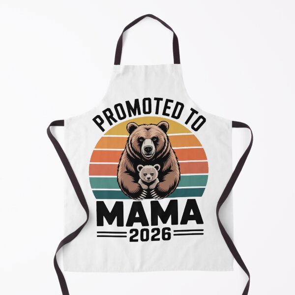 Item preview, Mom To Be 2026 Retro Bear Family Graphic designed and sold by QuiteOrbit.