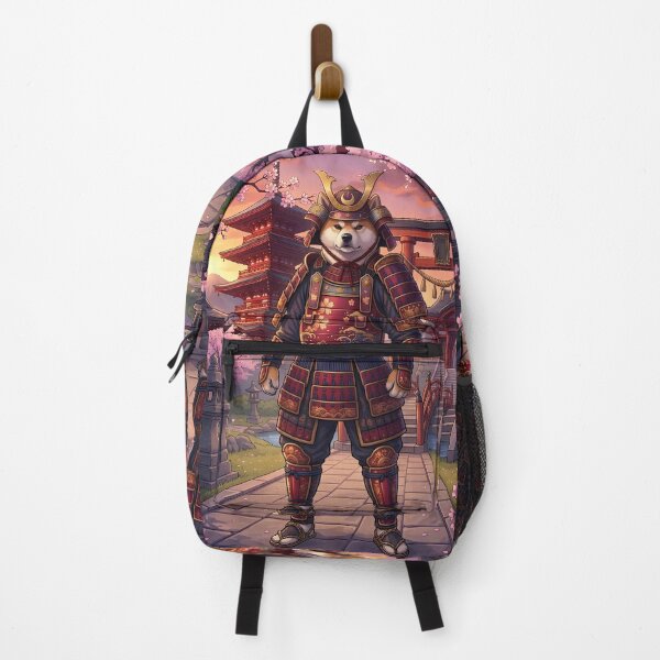 Item preview, The Shiba Shogun's Vigil under the Twilight Sakura designed and sold by VibranPalette.