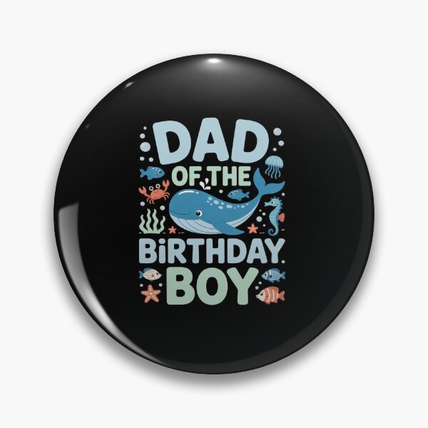 Item preview, Dad of the Birthday Boy Oneder The Sea Bday Ocean designed and sold by fferomananul.