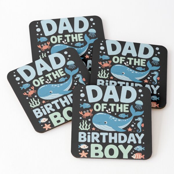 Item preview, Dad of the Birthday Boy Oneder The Sea Bday Ocean designed and sold by fferomananul.