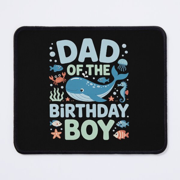 Item preview, Dad of the Birthday Boy Oneder The Sea Bday Ocean designed and sold by fferomananul.