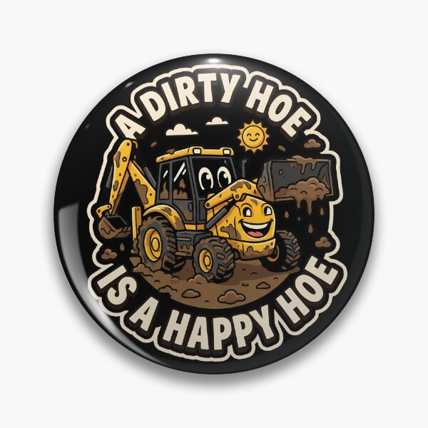 Item preview, A Dirty Hoe Is A Happy Hoe Funny Men's Backhoe Gear designed and sold by DynamicDesign.