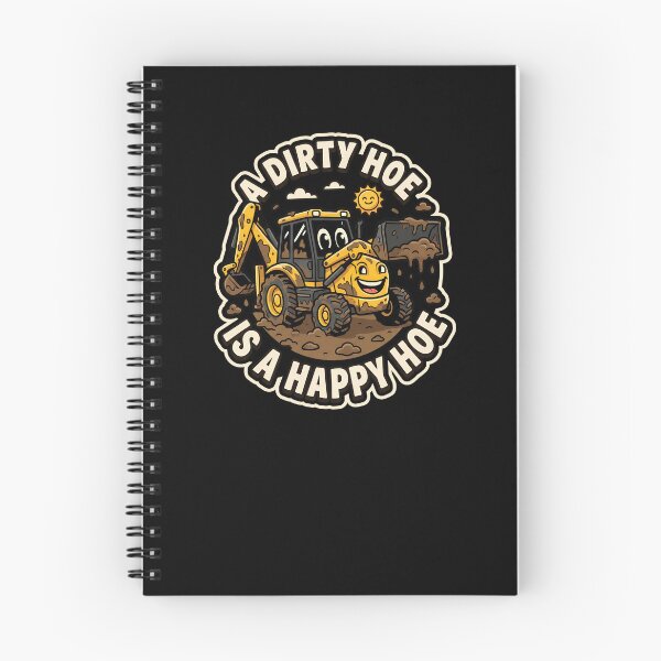 Item preview, A Dirty Hoe Is A Happy Hoe Funny Men's Backhoe Gear designed and sold by DynamicDesign.