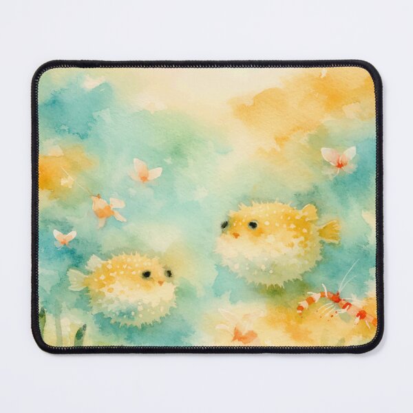 Item preview, Soft Lagoon Drift with Floating Marine Life designed and sold by WildlifeInc.
