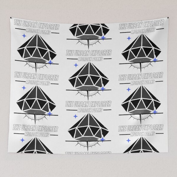 Item preview, The Urban Explorer | Morden Peaks Minimalist Geometric Mountain Art designed and sold by The Urban Explorer.