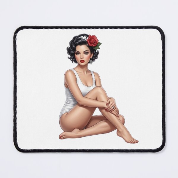 Item preview, "Retro Glamour: Charm and Audacity of Pin-Ups” designed and sold by CHRIST5000.