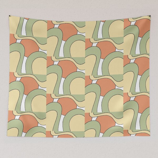 Item preview, Muted Desert Waves – Modern Organic Abstract Art designed and sold by Moon-Petal.