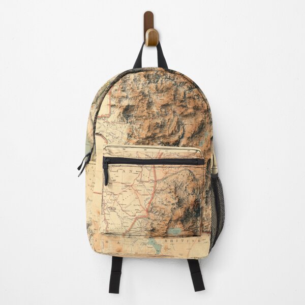 Item preview, 1908 Ethiopia Shaded Relief Map 3D digitally rendered designed and sold by ThinkAboutMaps.