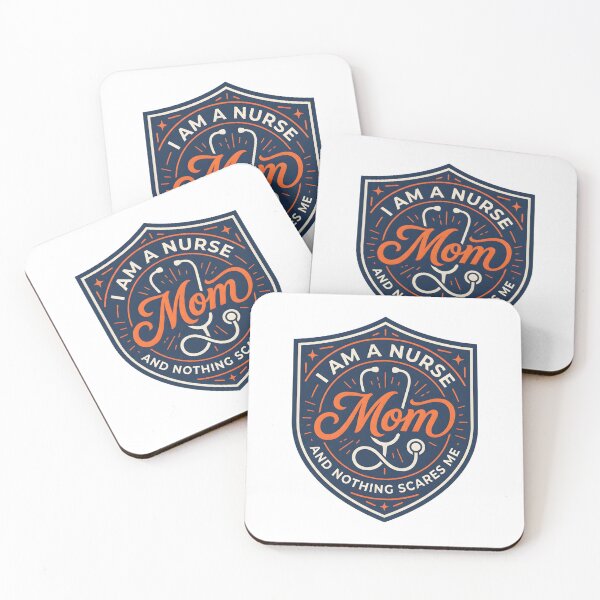 Item preview, Elegant Nurse Mom Tee – Nothing Scares Me Mother’s Day Shirt designed and sold by relso.