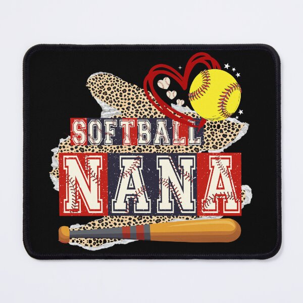 Item preview, Leopard Print Softball Nana Design designed and sold by LarryMBrown.