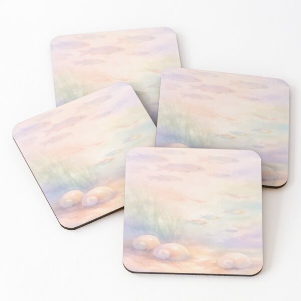 Item preview, Dreamlike Estuary Flow in Soft Coastal Light designed and sold by WildlifeInc.