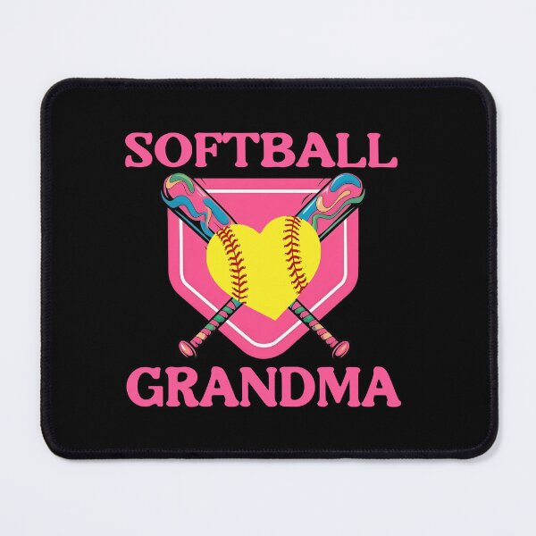 Item preview, Pink Softball Grandma Heart Design designed and sold by LarryMBrown.