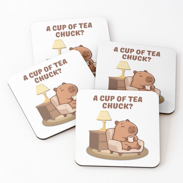 Item preview, A Cup of Tea, Chuck designed and sold by Fantacaroo Designs.