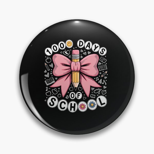Item preview, 100 Days of School Girls Cute Pencil Coquette Bow designed and sold by grounabslaninal.
