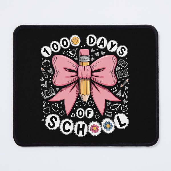 Item preview, 100 Days of School Girls Cute Pencil Coquette Bow designed and sold by grounabslaninal.