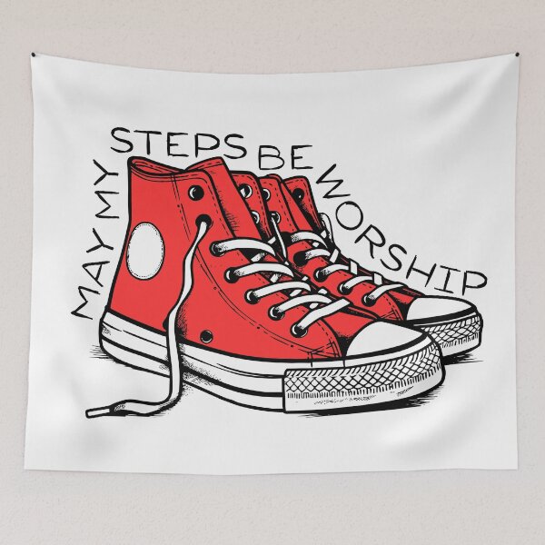 Item preview, May my steps be worship designed and sold by Ash Tree Designs.