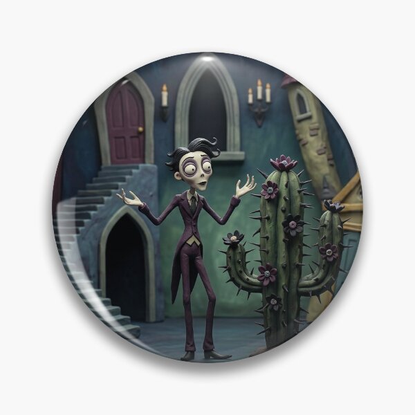 Item preview, Corpse of the bride and the flowering cactus designed and sold by GREEN WORLD SOCIETY.
