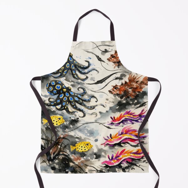 Item preview, Exotic Reef Currents with Ornamental Sea Life designed and sold by WildlifeInc.