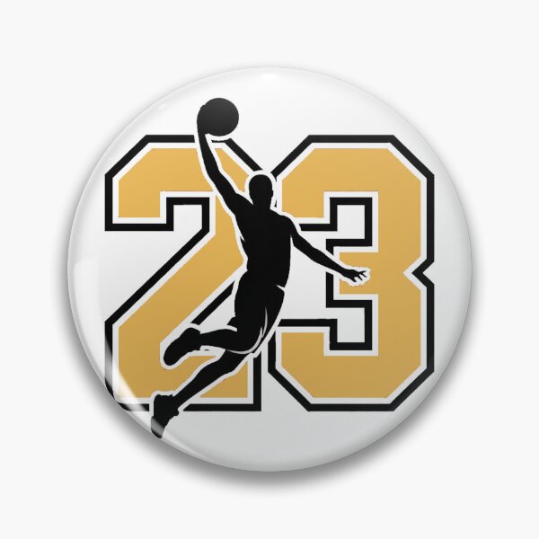 Item preview, Basketball  Number 23 Modern Sports Style designed and sold by QuiteOrbit.