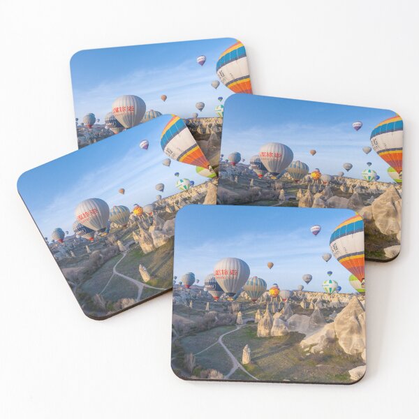 Item preview, Colorful Hot Air Balloons in Turkiye designed and sold by SafariByMarisa.