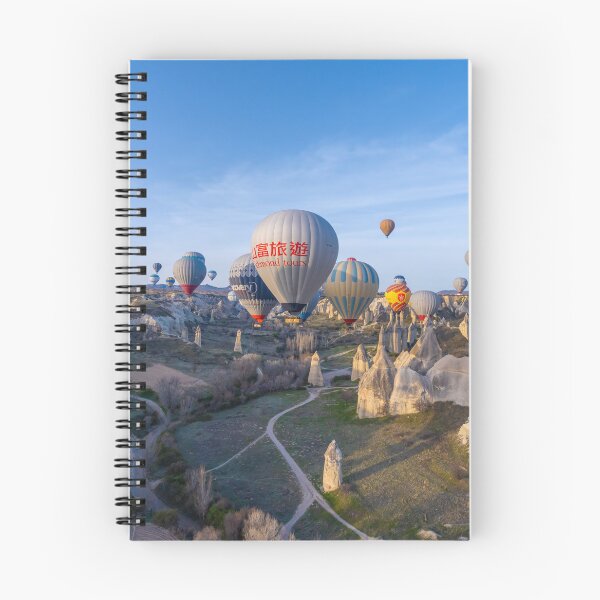 Item preview, Colorful Hot Air Balloons in Turkiye designed and sold by SafariByMarisa.
