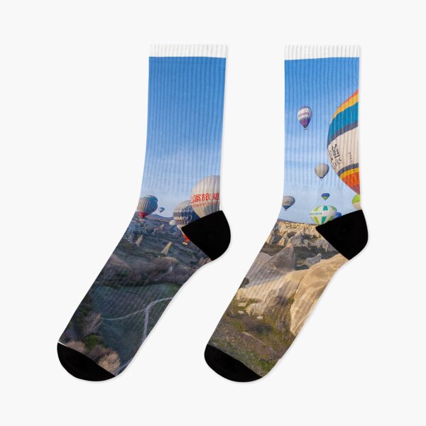 Item preview, Colorful Hot Air Balloons in Turkiye designed and sold by SafariByMarisa.