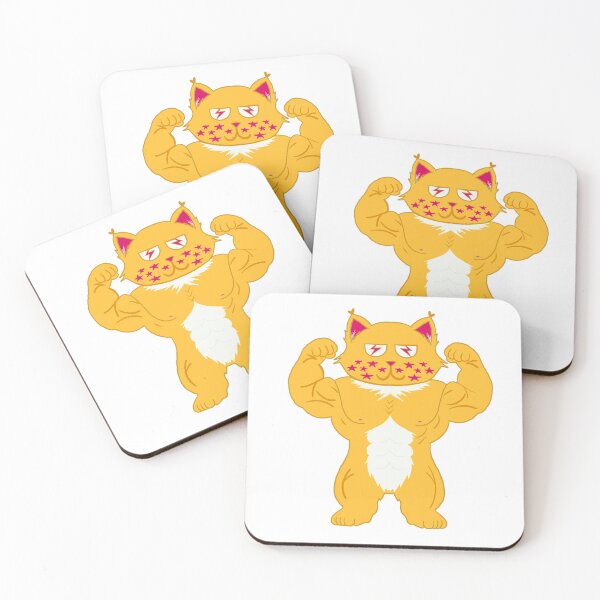 Item preview, Buff Grumpy Cat Funny Art Print Retro Wall Decor designed and sold by Sh3lyz28.