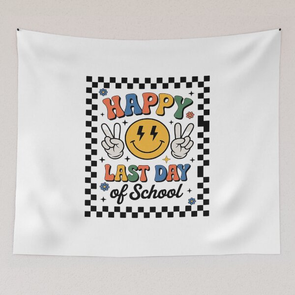 Item preview, Happy Checkered Last Day Of School Teacher Student Kids designed and sold by grounabslaninal.