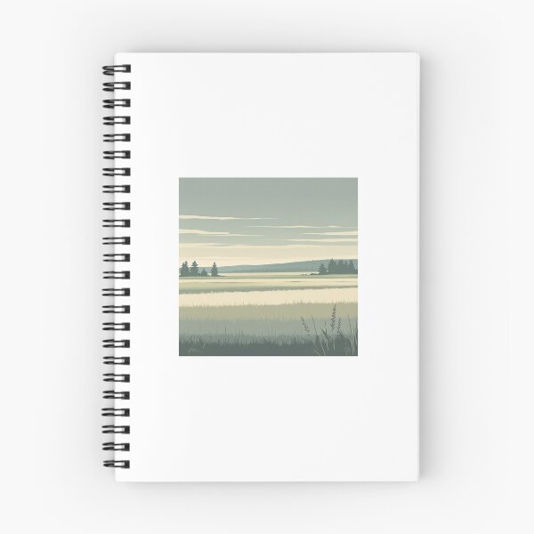 Item preview, Pradera serena: arte minimalista canadiense designed and sold by borealminimal.
