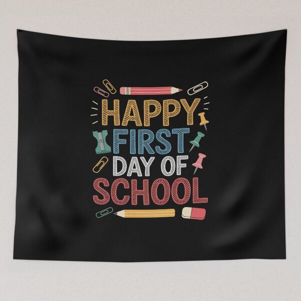 Item preview, Happy First Day of School Shirt Boy Girl Back to School designed and sold by grounabslaninal.