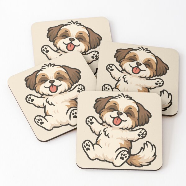 Item preview, Shih Tzu Belly Rubs designed and sold by Ghost on Toast.