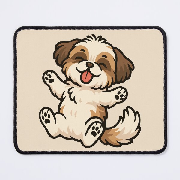 Item preview, Shih Tzu Belly Rubs designed and sold by Ghost on Toast.