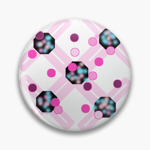 Item preview, Pink Cyber Grid Abstract Sticker designed and sold by Moodoncraft-.