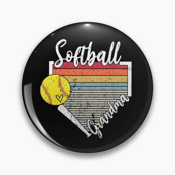 Artikelvorschau, Vintage Softball Oma Retro Design entworfen und verkauft von LarryMBrown.