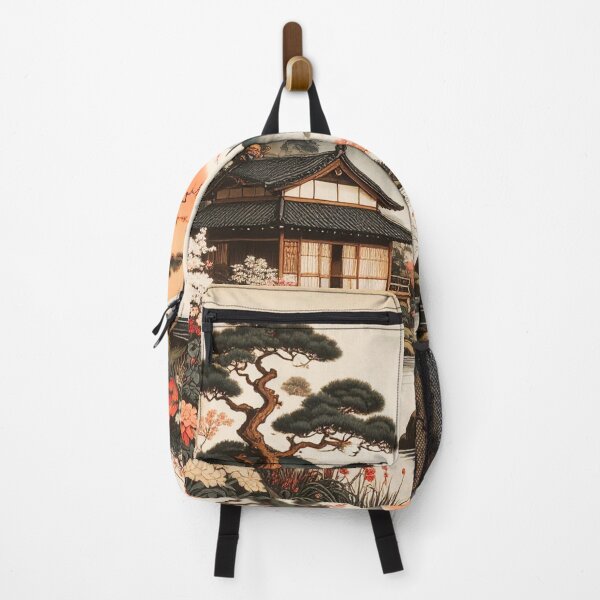 Item preview, Serene Japanese Landscape Design designed and sold by thelivingrp.