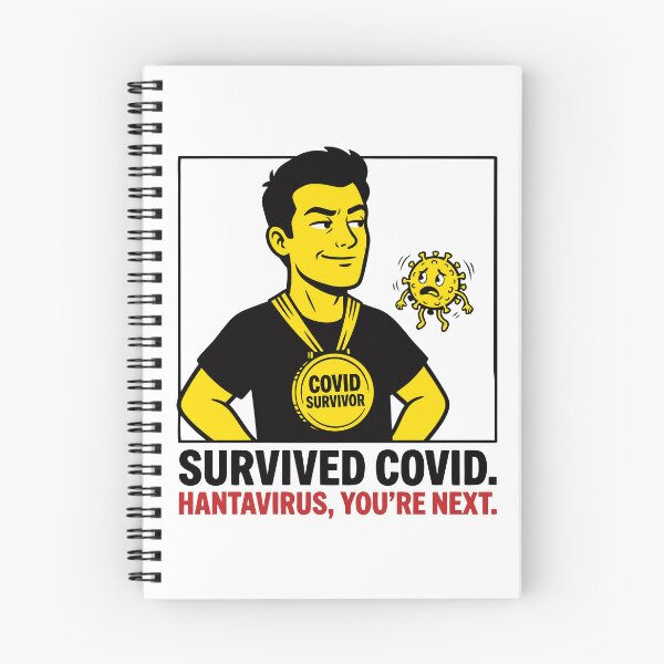 Item preview, Survived Covid Hantavirus You're Next – Funny Pandemic Survivor Humor designed and sold by Velustro Shop.