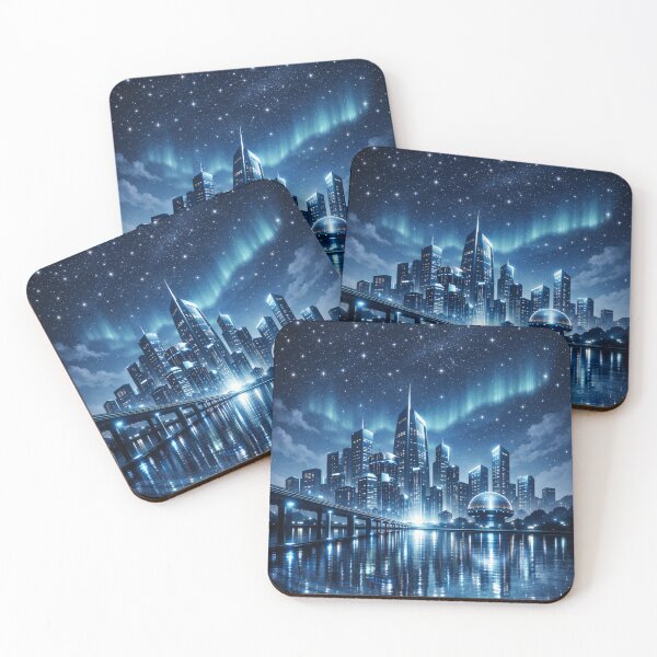 Item preview, future cityscape  designed and sold by C Market .