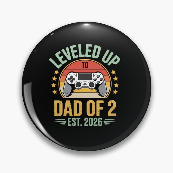 Item preview, I Leveled Up to Dad of 2 2026 Promoted to Dad of Two Kid designed and sold by grounabslaninal.