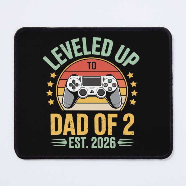 Item preview, I Leveled Up to Dad of 2 2026 Promoted to Dad of Two Kid designed and sold by grounabslaninal.