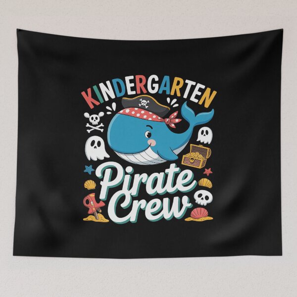 Item preview, Kindergarten Pirate Crew Whale Teacher Halloween designed and sold by grounabslaninal.