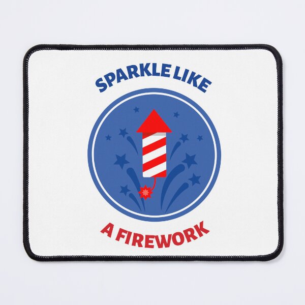 Artikelvorschau, Funkeln wie ein Feuerwerk – Patriotischer 4. Juli, Unabhängigkeitstag der USA entworfen und verkauft von DesignbyAACreations .