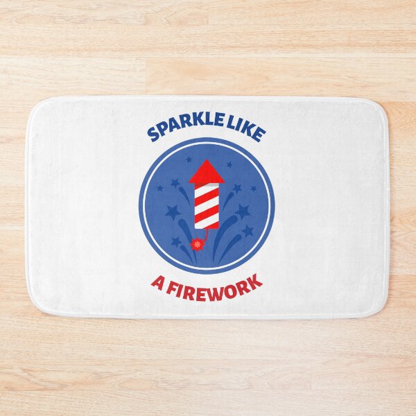 Item preview, Sparkle Like a Firework Patriotic 4th of July USA Independence Day designed and sold by DesignbyAACreations .