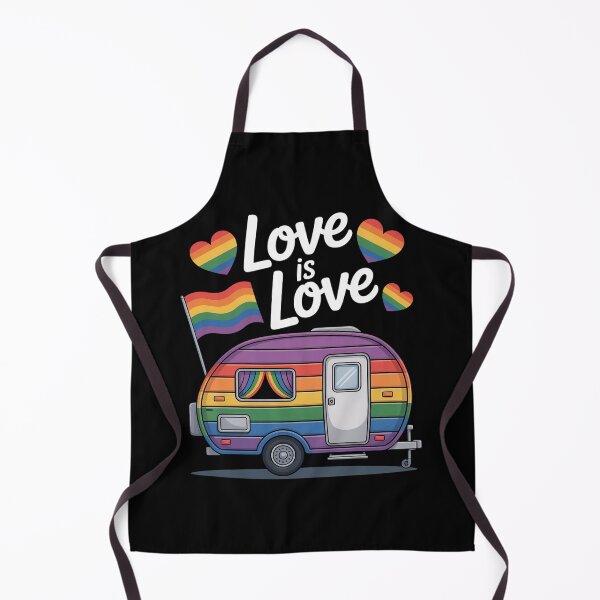 Item preview, Love Rainbow RV Camping LGBT Gay Lesbian Pride Camp designed and sold by grounabslaninal.