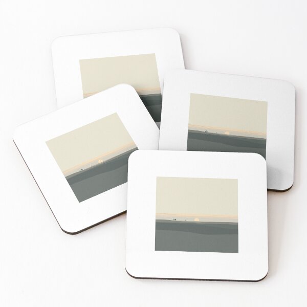 Item preview, Serene — Prairie Horizon Dusk Minimalist Art designed and sold by borealminimal.